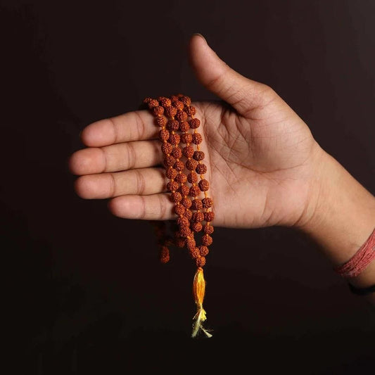 Original 108 Beads Rudraksha Jaap Mala 50%off [DIWALIOFFER]