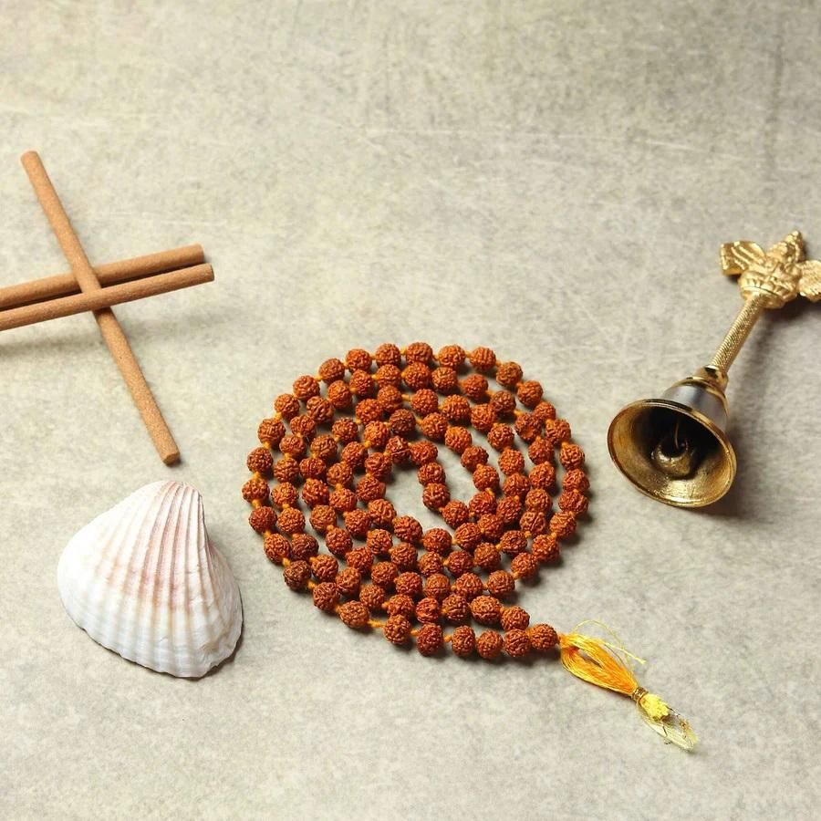 Original 108 Beads Rudraksha Jaap Mala 50%off [DIWALIOFFER]