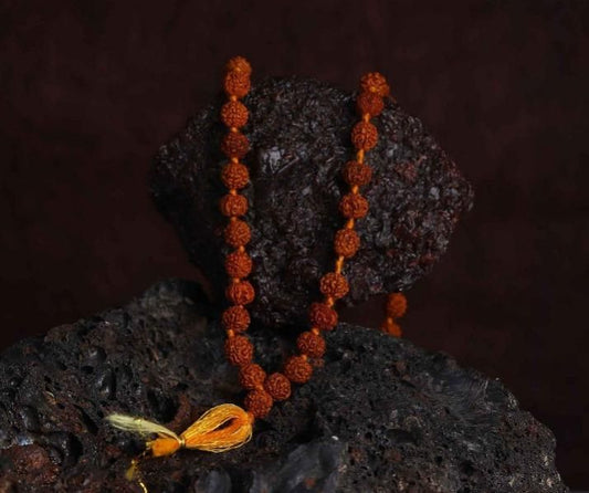 Original 108 Beads Rudraksha Jaap Mala 50%off [DIWALIOFFER]