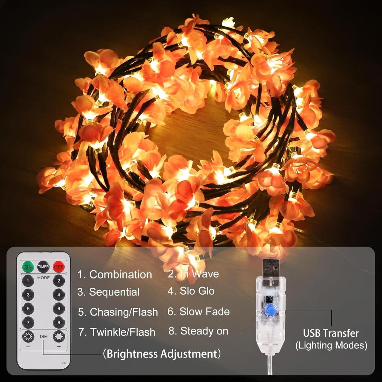LED Cherry Blossom Tree Branch Lights